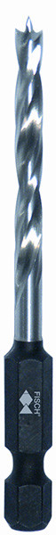 Brad Point Drillbit, 14mm diameter, 1/4" hex shank