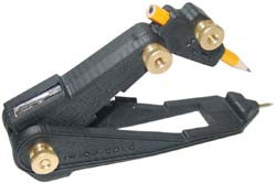 Accu Scribe Pro with Pencil Sharpener, plastic, black