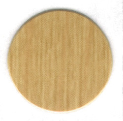 Fastedge, PVC plastic, 15/16", 600', light maple