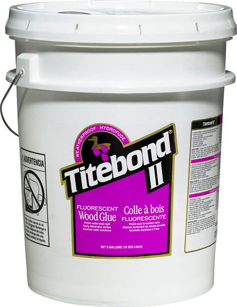 Titebond, type 2 fluorescent wood glue, 5 gallon