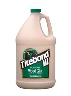 Titebond, type 3 glue, 1 gallon