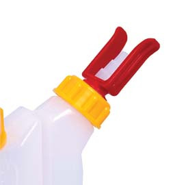 Glue Bottle, red caps, 16 ounce