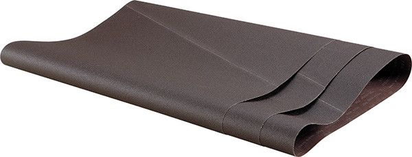 Wide Belt, 37" x 60", aluminum oxide, 60 grit, resin cloth, 3 per package