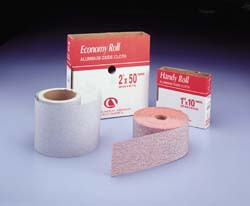 PSA roll, 2 3/4" x 30 yards, aluminum oxide, premier red, 100 grit, paper