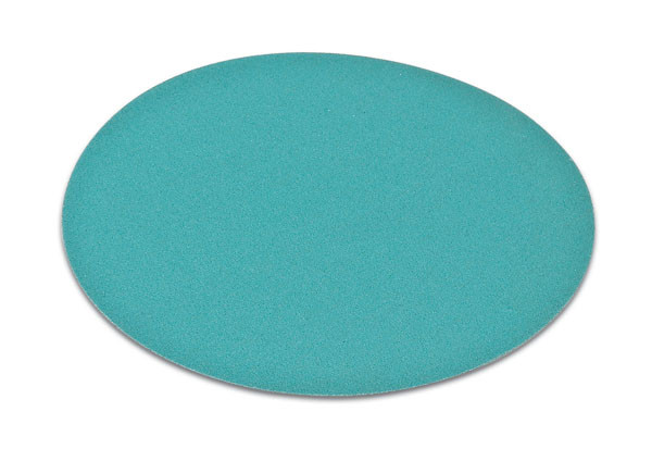 H&L disc, 5", no holes, aluminum oxide, 320 grit, filmbac, 100 per package