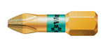 Driver Bit, premium, phillips drive #3, 1" length, diamond coated, bi-torsion