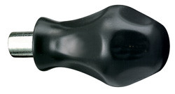 Screwdriver, magnetic bit-holding, stubby