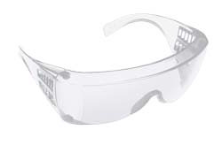 Safety Glasses, Clear, Wrap Around