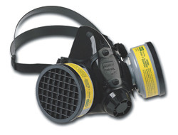 Respirator, half mask, size medium