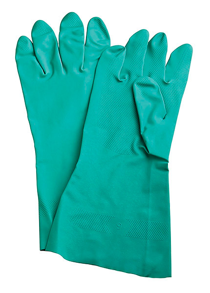 Gloves, Nitrile, 10 mil., size 11