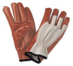 Gloves, Worknit, Nitrile coated, men's size large