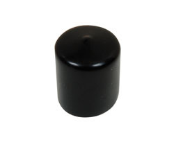 Protective Pole Cap for 007.91.180, black vinyl, 43 x 39mm