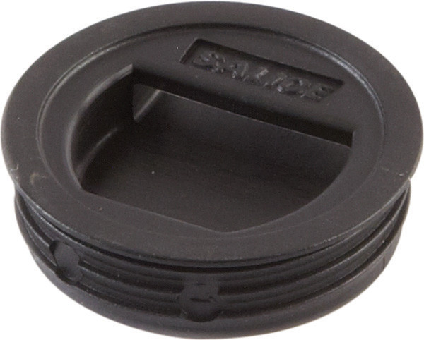 Salice DP29SN3 Push Catch, recessed, plastic, black 329.44.332