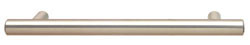Handle, steel, stainless steel, M4, center to center 456mm