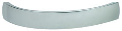 Handle, zinc, chrome matt, M4, center to center 128mm