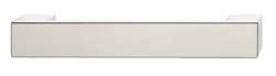 Handle, zinc, chrome polished, M4, center to center 128mm