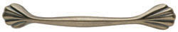 Handle, zinc, antique english, M4, center to center 128mm