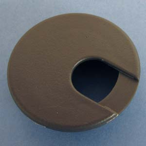 Round Wire Management Grommet Bronze 2", Pkg of 50