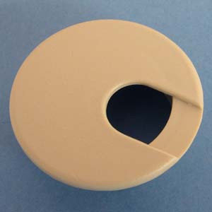 Round Wire Management Grommet Putty 2", Bag of 1
