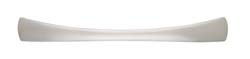 Handle, zinc, brushed nickel, 8-32, center to center 96mm