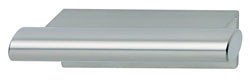 Handle, zinc, nickel-plated matt, M4, center to center 64mm