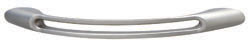 Handle, zinc, nickel matt, M4, 178 X 26 X 14mm, center to center 128mm