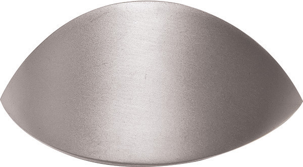 Handle, zinc, nickel matt, M4, 47 x 19 x 19, center to center 32mm