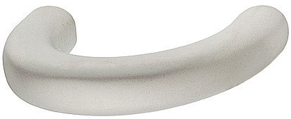 Handle, zinc, nickel matt, M4, 40 x 25mm, center to center 32mm