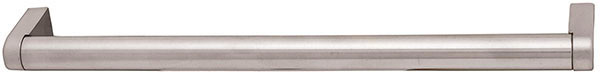 Handle, stainless steel matt / zinc, nickel matt, M4, center to center 224