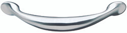Handle, zinc, stainless steel, M4, center to center 160mm