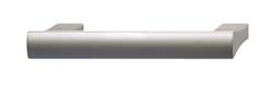 Handle, aluminum, silver matt anodized, M4, 480mm