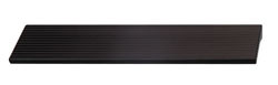 Handle, zinc, anodized matt black, M4, center to center 160mm