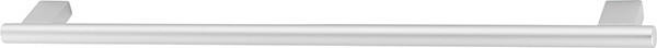 Handle, aluminum, silver colored, center to center 352mm, 382 x 35mm