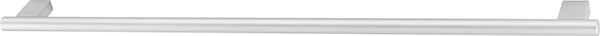 Handle, aluminum, silver colored, center to center 448mm, 478 x 35mm