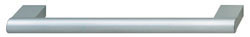 Handle, aluminum, silver colored, center to center 860mm, 890 x 35mm