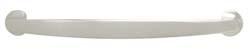 Handle, zinc, brushed nickel, M4, center to center 288mm