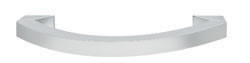 Handle, zinc, matt chrome, M4, center to center 128mm