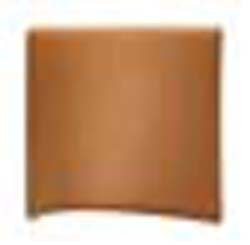 Handle, zinc, leather, toffee, M4, center to center 16mm
