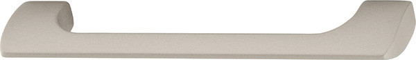 Handle, zinc, antimicrobial, matt nickel, M4, center to center 128mm
