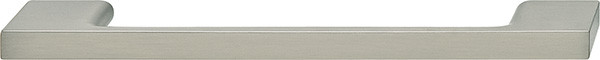 Handle, Bella Italiana, zinc, satin nickel, M4, center to center 160mm