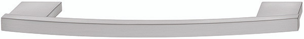 Handle, Nouveau, zinc, brushed nickel, M4, center to center 160/192mm