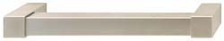 Handle, steel nickel matt / zinc nickel matt, M4, center to center 320mm