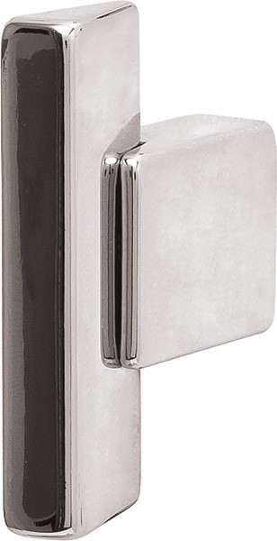 Knob, Bella Italiana, zinc, polished chrome, M4, 47 x 10mm