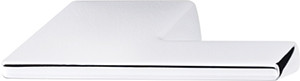 Handle, Fineline, zinc, polished chrome, M4, center to center 16mm