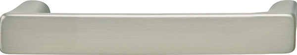 Handle, Bella Italiana, zinc, stainless steel look, M4, center to center 96mm