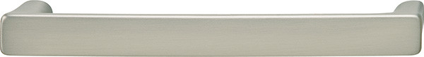 Handle, Bella Italiana, zinc, stainless steel look, M4, center to center 128mm
