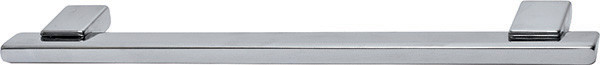 Handle, Bella Italiana, zinc, polished chrome, M4, center to center 192mm