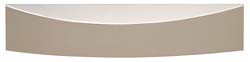 Handle, zinc, stainless steel matt, M4, center to center 160mm