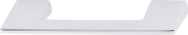 Handle, Fineline, zinc, polished chrome, M4, center to center 96mm