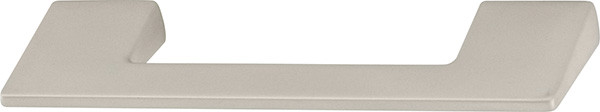 Handle, Fineline, zinc,stainless steel look, M4, center to center 96mm